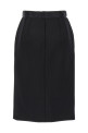Шерстяная юбка-карандаш, черная DOLCE & GABBANA F4CVBTFUBF1N0000