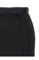 Шерстяная юбка-карандаш, черная DOLCE & GABBANA F4CVBTFUBF1N0000