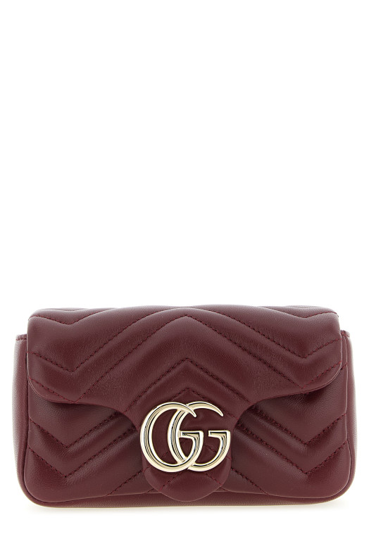 'GG Marmont' mini shoulder bag Red
