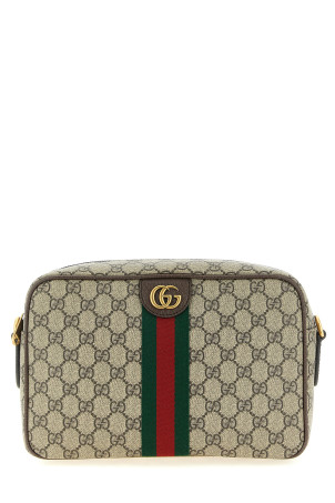 'Ophidia' crossbody bag Beige