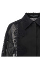 Віскозна сорочка чорного кольору DOLCE & GABBANA F5Q31TFU1BUN0000