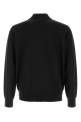 Black wool Muano polo shirt DRIES VAN NOTEN (2520212012700)