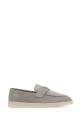Grey suede loafers PRADA (2DG124FG001103)