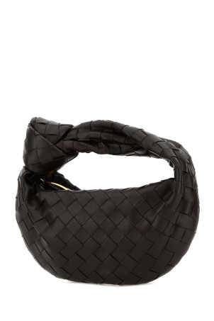 Dark brown nappa leather mini Jodie handbag BOTTEGA VENETA (651876VCPP5)