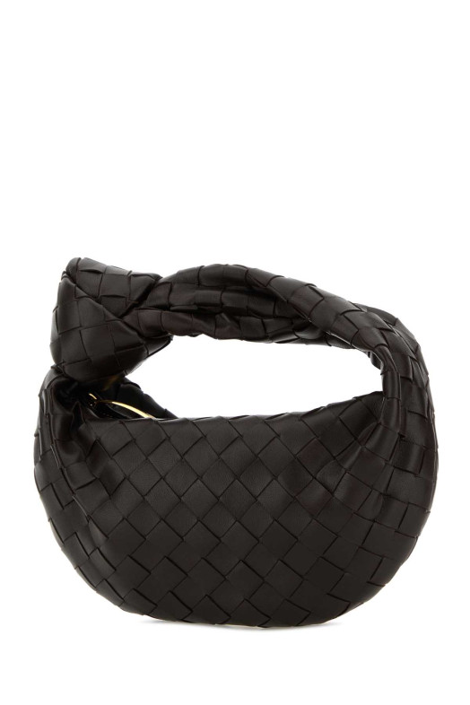 Dark brown nappa leather mini Jodie handbag BOTTEGA VENETA (651876VCPP5)