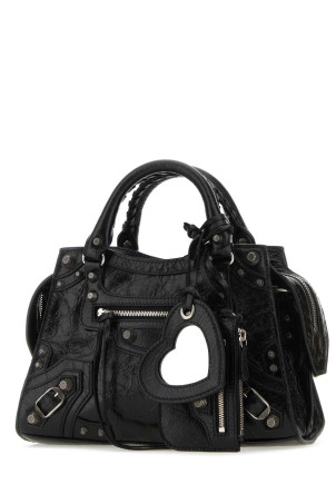 Black nappa leather Neo Cagole XS handbag Black BALENCIAGA (700940210B0)