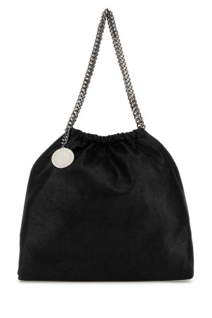 Black shaggy deer medium Falabella shoulder bag Black STELLA McCARTNEY (7B0180W9132)
