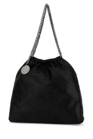 Black shaggy deer medium Falabella shoulder bag Black STELLA McCARTNEY (7B0180W9132)