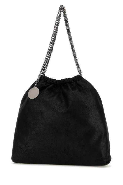 Black shaggy deer medium Falabella shoulder bag Black STELLA McCARTNEY (7B0180W9132)