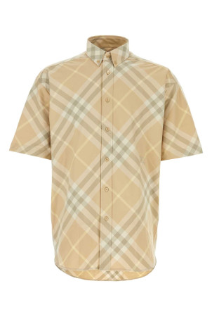Printed cotton shirt BURBERRY (8082478)