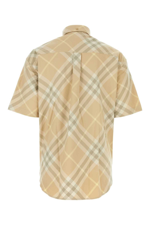 Printed cotton shirt BURBERRY (8082478)
