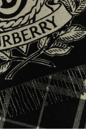 Embroidered cashmere scarf BURBERRY (8109372)