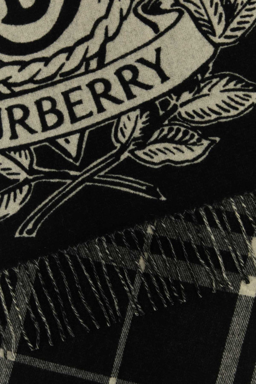 Embroidered cashmere scarf BURBERRY (8109372)