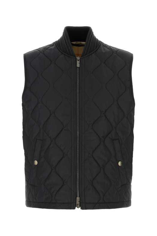 Black nylon vest Black BURBERRY (8110185)