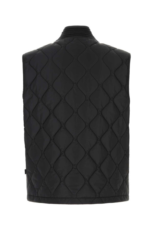 Black nylon vest Black BURBERRY (8110185)