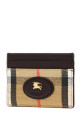 Printed canvas card holder BURBERRY (8112285)