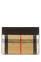 Printed canvas card holder BURBERRY (8112285)