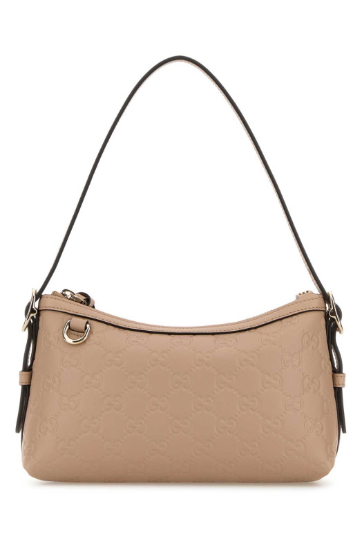 Powder leather shoulder bag GUCCI (847450AAFDV)