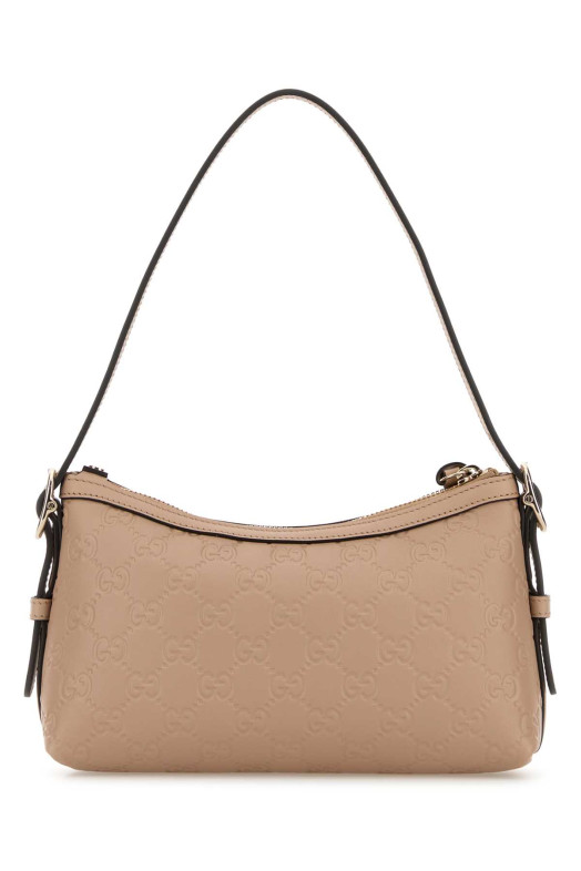 Powder leather shoulder bag GUCCI (847450AAFDV)
