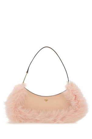 Pink leather Fendi O Lock Swing handbag FENDI (8BS068ALS9)