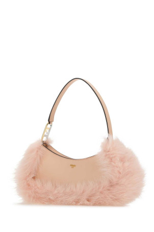 Pink leather Fendi O Lock Swing handbag FENDI (8BS068ALS9)
