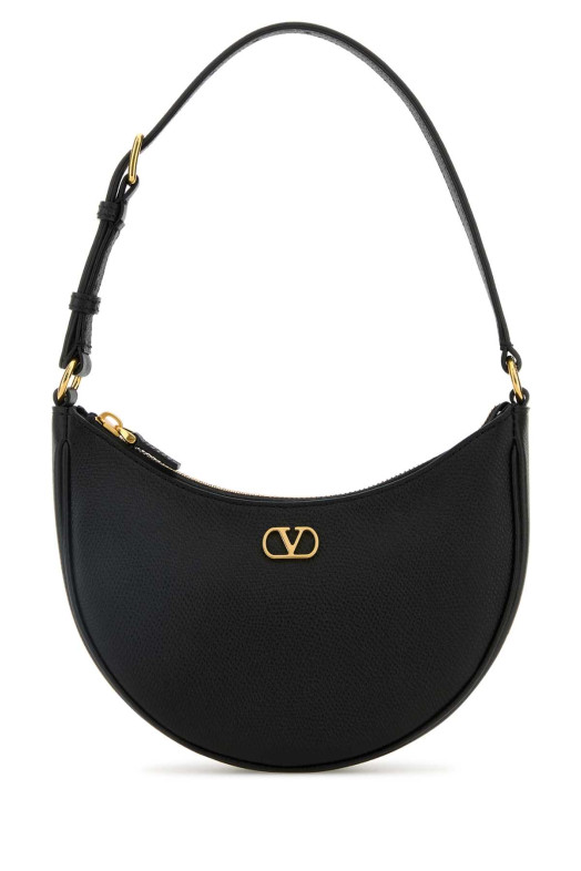 Black leather mini Vlogo shoulder bag Black VALENTINO GARAVANI (9W2P0AK3SNP)