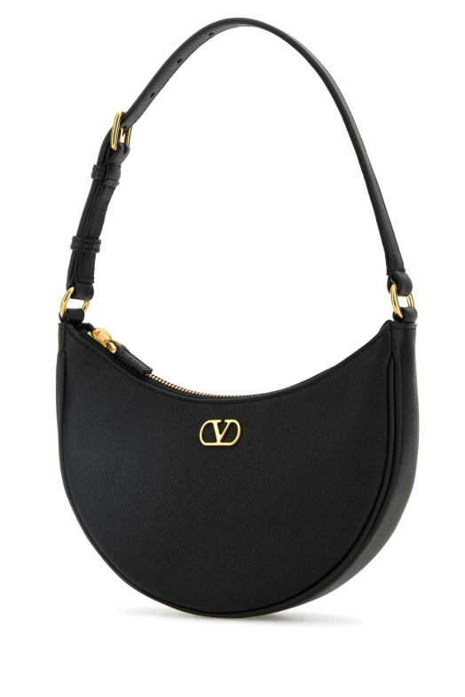 Black leather mini Vlogo shoulder bag Black VALENTINO GARAVANI (9W2P0AK3SNP)