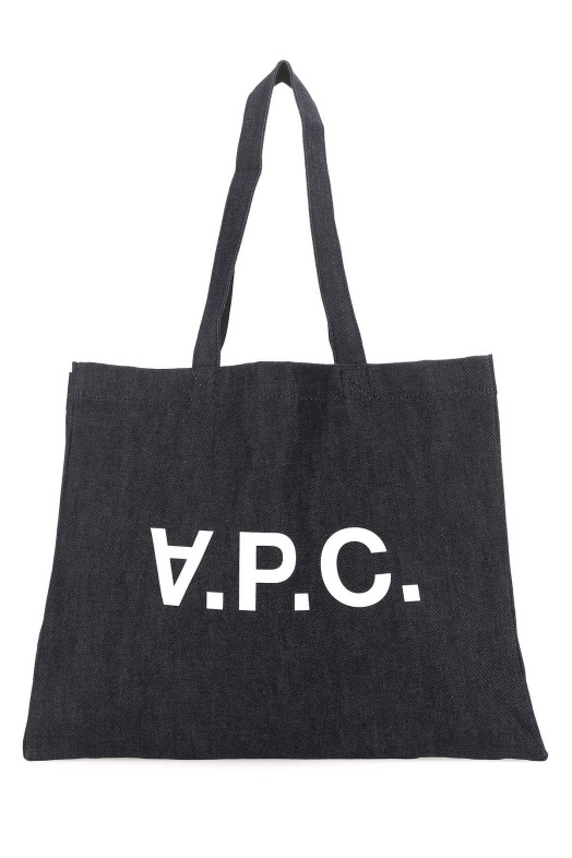 Denim shopping bag Blue A.P.C. (COCSXM61446)