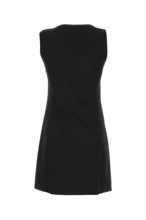 Black stretch jersey fitted dress Black COPERNI (COPR96111)