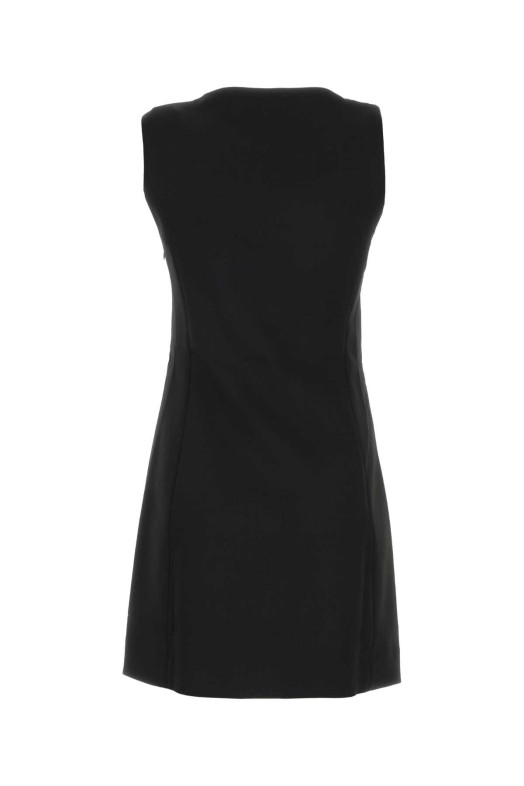 Black stretch jersey fitted dress Black COPERNI (COPR96111)