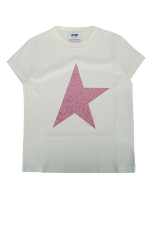 STAR GIRL'S T-SHIRT COTTO GOLDEN GOOSE DELUXE BRAND (GKP01273P002486)