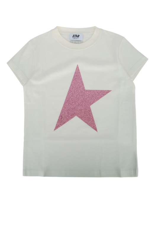STAR GIRL'S T-SHIRT COTTO GOLDEN GOOSE DELUXE BRAND (GKP01273P002486)