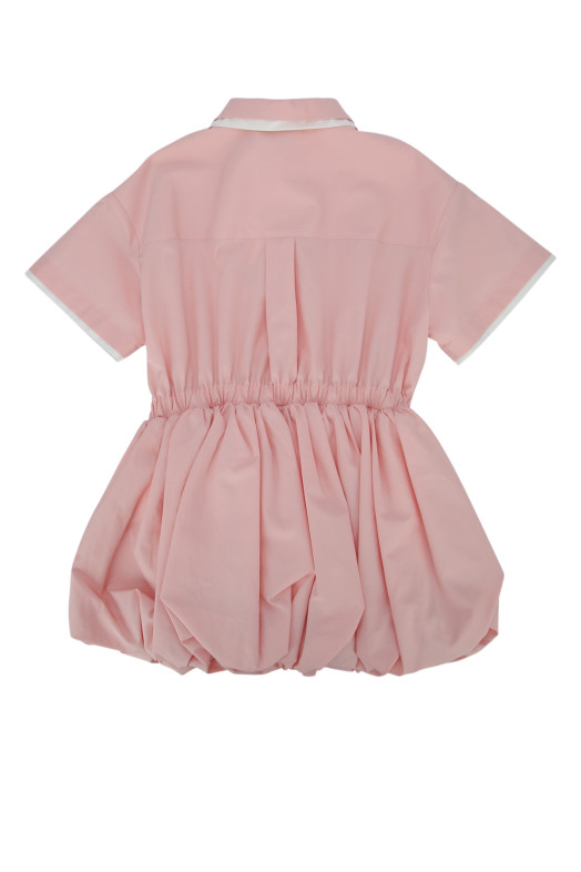 DRESS POPELINE ROSA PEONY FENDI KIDS (JFB865AEXZ)