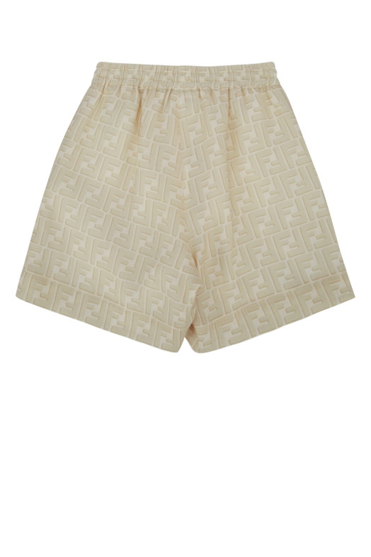 BERMUDA FF SHADOW PRIN LINEN FENDI KIDS (JUF180AY8C)