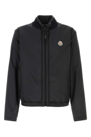 Black polyester Hemmoor bomber jacket Black MONCLER (L10911A00108597YW)