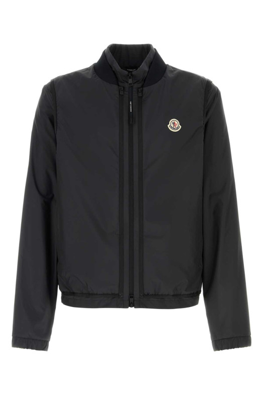 Black polyester Hemmoor bomber jacket Black MONCLER (L10911A00108597YW)