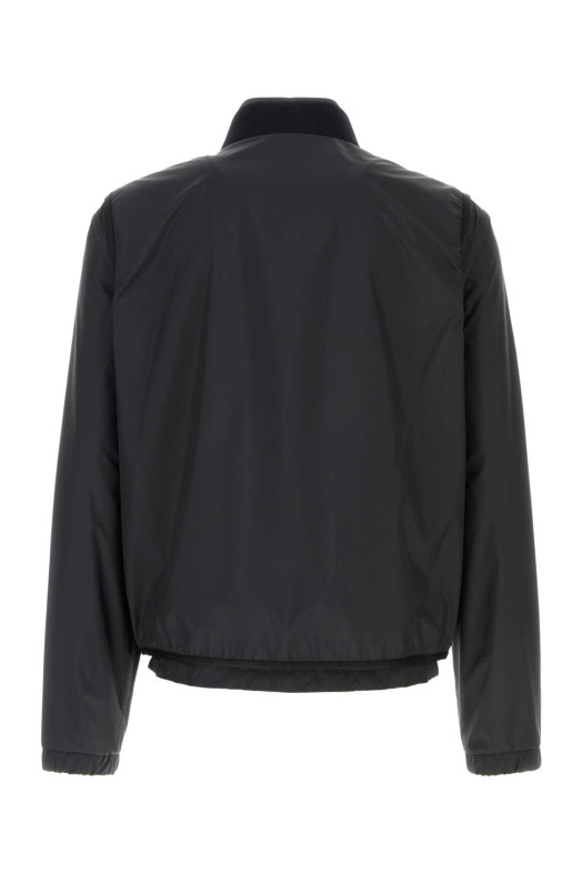 Black polyester Hemmoor bomber jacket Black MONCLER (L10911A00108597YW)