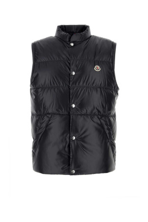 Midnight blue polyester Restigo down jacket Blue MONCLER (L10911A00143597YX)