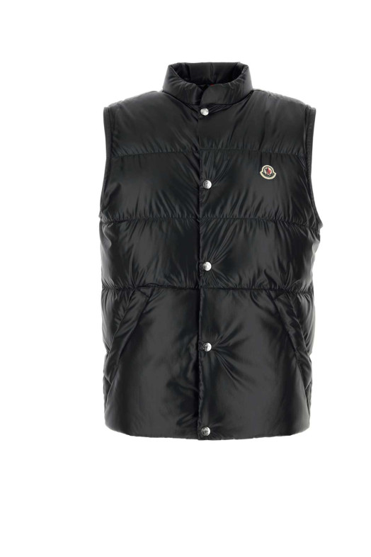 Black polyester Restigo down jacket Black MONCLER (L10911A00143597YX)