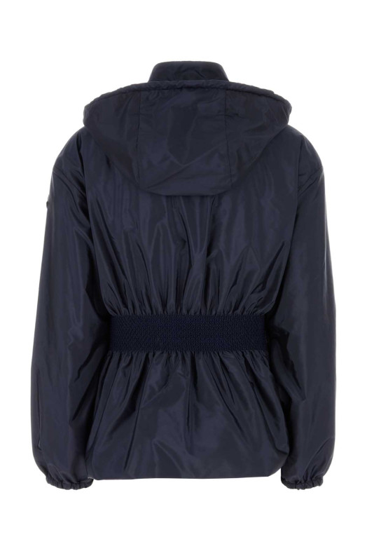 Navy blue nylon Liriope jacket Blue MONCLER (L10931A00158539ZD)