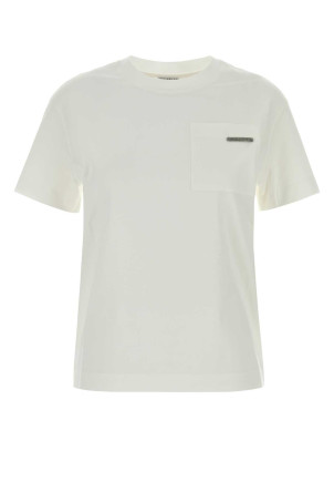 White cotton t-shirt BRUNELLO CUCINELLI (M0T81EC710)