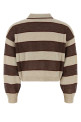 Embroidered wool blend polo shirt BRUNELLO CUCINELLI (M16221605)