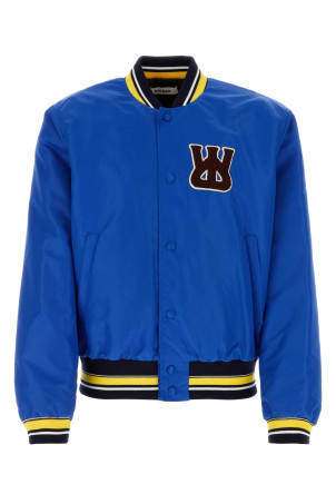 Electric blue nylon Sorbonne 56 bomber jacket Blue WALES BONNER (MA23JA12NY01500)