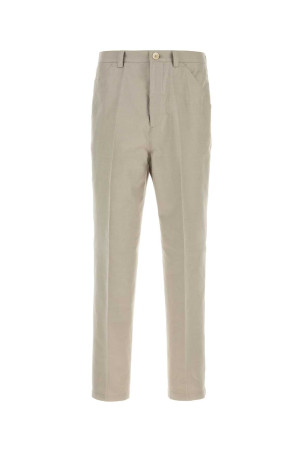Grey cotton blend pant BRUNELLO CUCINELLI (MH262H0660)