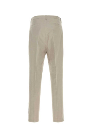 Grey cotton blend pant BRUNELLO CUCINELLI (MH262H0660)