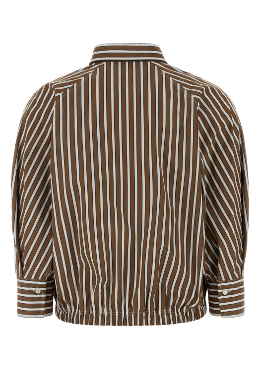 Embroidered poplin shirt BRUNELLO CUCINELLI (MH749NA906)