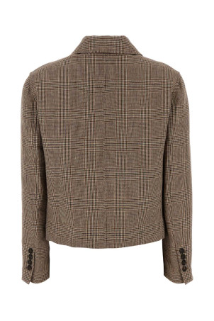 Embroidered linen blazer BRUNELLO CUCINELLI (ML1227583)