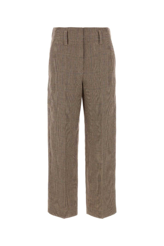 Embroidered linen pant BRUNELLO CUCINELLI (ML122P9033)