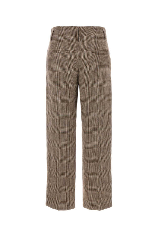 Embroidered linen pant BRUNELLO CUCINELLI (ML122P9033)