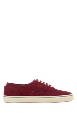 Tyrian purple suede sneakers BRUNELLO CUCINELLI (MZUPIGZ334)